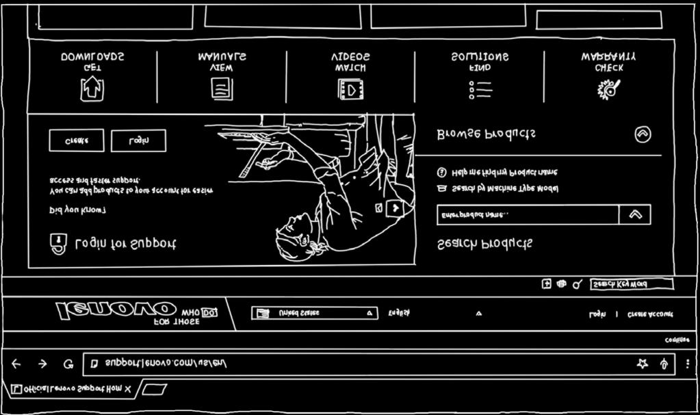 Chcete-li navštívit stránku http://www.lenovo.com, stačí do adresního řádku zadat www.lenovo.com a klepnout na ikonu.
