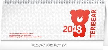 TERIBEAR STOLNÍ KALENDÁŘ 2018 Rozvrhněte si své aktivity pomocí