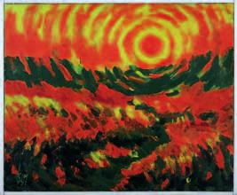 57 Miroslav Kemel Léto v polích olej na plátně 55 45 cm