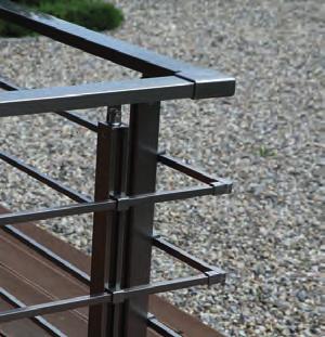 2 až 10 štvorhranných tyčí držiak pre hliníkové madlo Steber: primeren za namestitev 2 10 držal za pravokotne palice