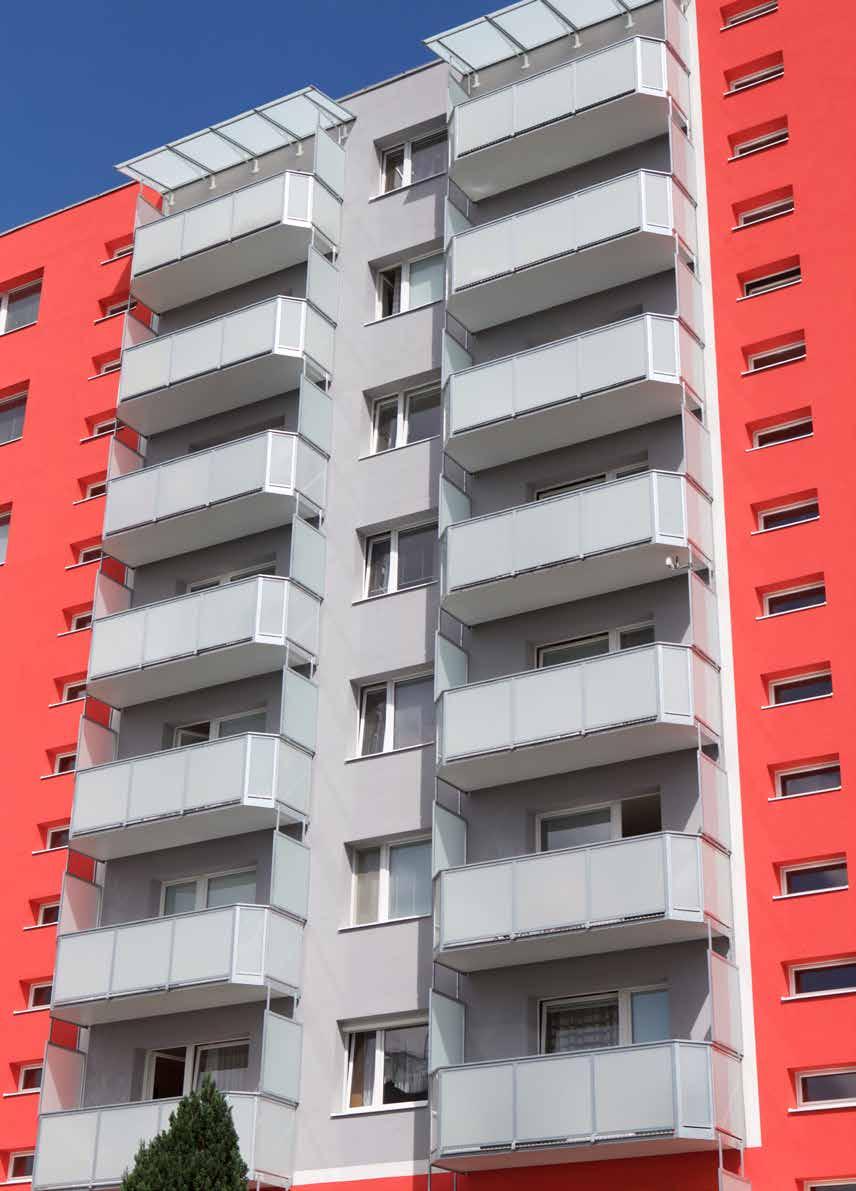 Obsah Závěsné balkony PEKSTRA 4, 5, 6, 7 Závěsné balkony s hliníkovým opláštěním 8 Rozšíření betonové