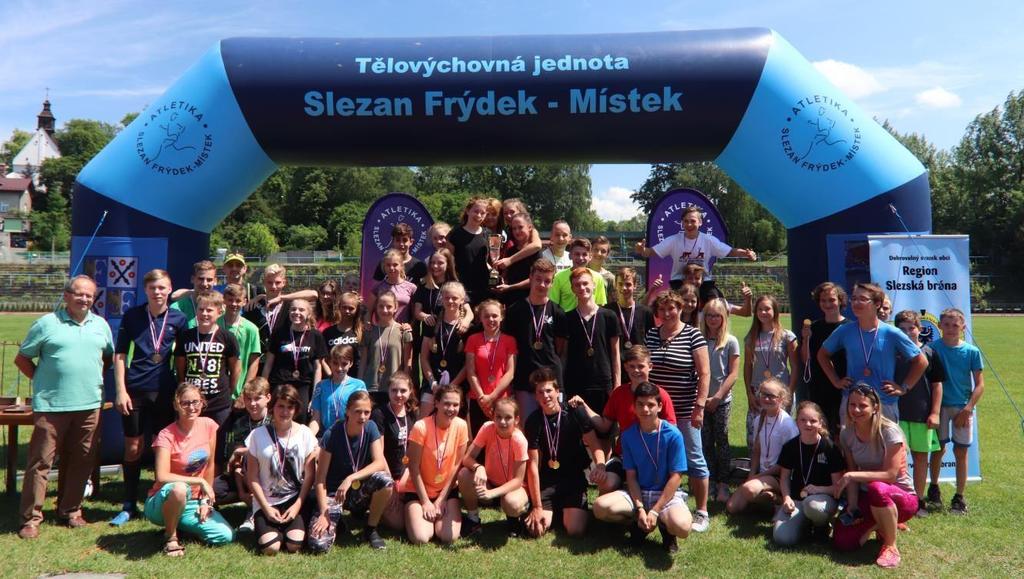 Sportovní akce pro školy Od dubna do konce července 2018 proběhlo několik sportovních akcí: - Branný závod žáků 2. stupně, který proběhl v Raškovicích 16. května a jeho hlavním organizátorem, resp.