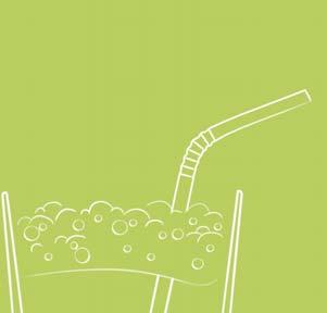 Mléčné koktejly Smoothie Super měkké s avokádem Tuky v mléčných výrobcích a rostlinných náhražkách mléka jsou schopny vytvořit vzduchové kapsy, ze kterých se následně tvoří bubliny.