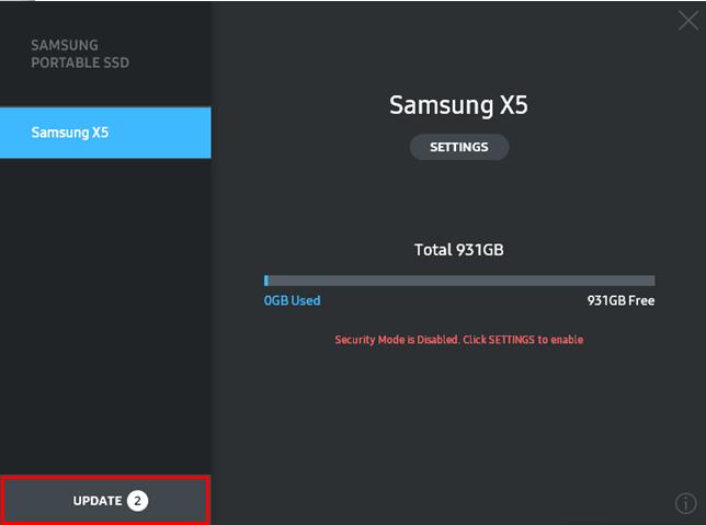 5. Aktualizace softwaru a firmwaru produktu Když je počítač připojený k internetu, v dolní části levého panelu se zobrazí počet