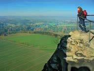 Saské Švýcarsko Krajina pro romantiky 11 K hoře Lilienstein Rathmannsdorf Prossen Lilienstein Waltersdorf Porschdorf Výchozím místem této trasy je nádraží
