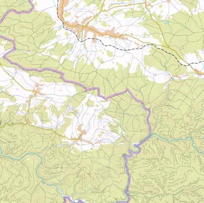 ) Z nádraží ČD Mikulášovice horní se vydáme po turistické stezce zelené barvy směrem vlevo přes koleje k lesu.