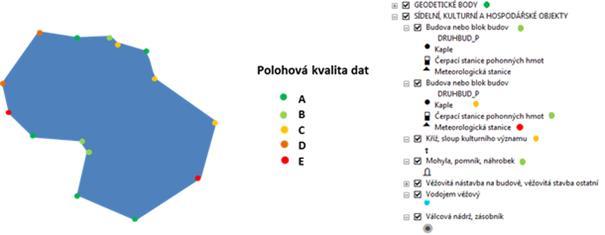 doporučení grafických proměnných a přístupů k vizualizaci byl proveden výsledný návrh, který je z praktického hlediska ovlivněn následujícími faktory: požadované prvky a míry kvality na základě