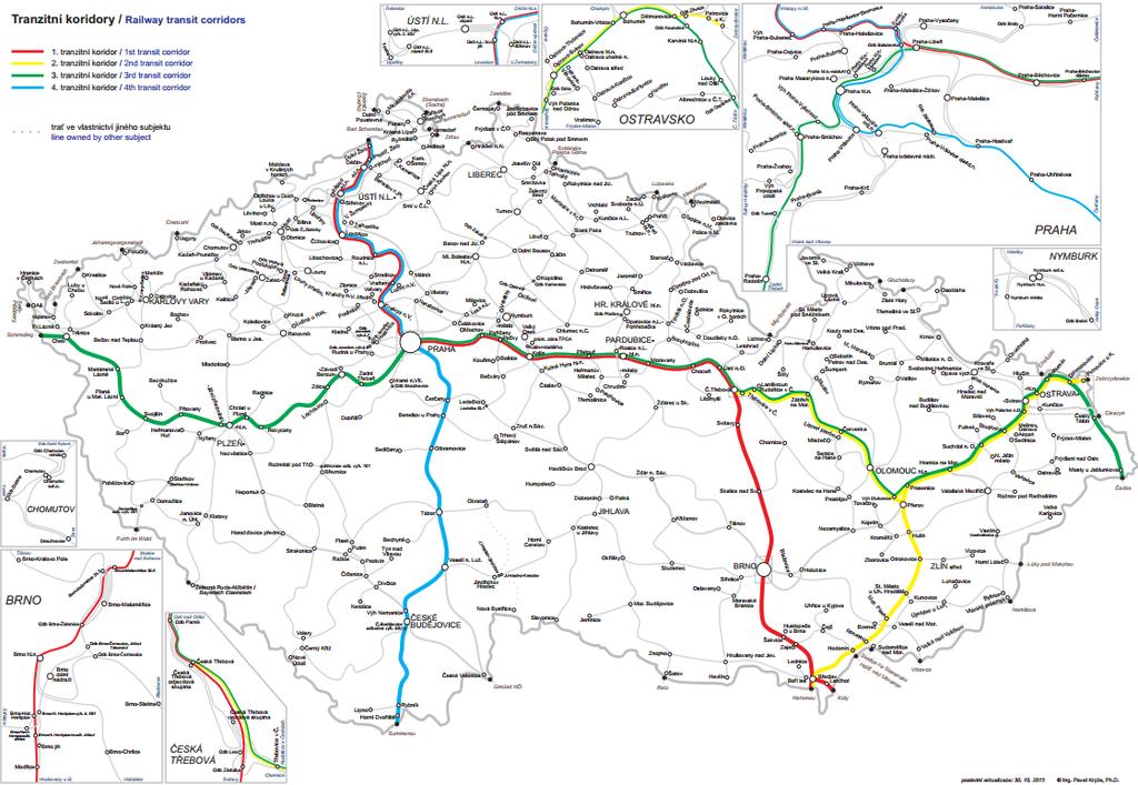 železničního systému Dráha regionální místního