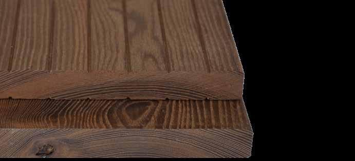 BANGKIRAI 25 x 145 mm Délky 2,45-4,90 m Jemné a hrubé rýhování GARAPA 21 x 145 mm Délky 2,15-5,8 m Jemné a
