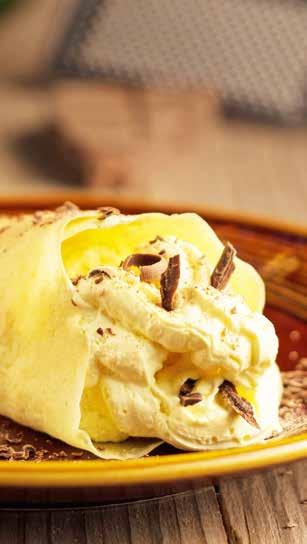 18 Tiramisu variácia palacinky s tiramisu krémom pre GURMÁNOV 50 g pšeničnej múky 50 g ryžovej múky 50 g kukuričnej múky 50 g avokáda 1 200 ml vody Cca.