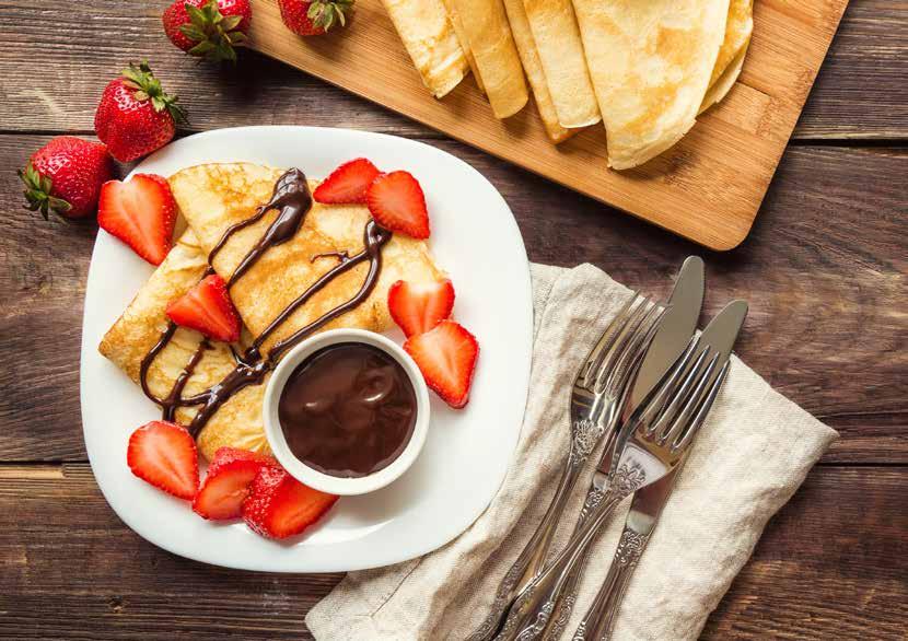 I. Sladké sladučké! Šťavnaté palacinky pre milovníkov cukru.
