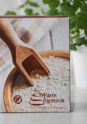 Hotová zmes s pohánkovou múkou Bezgluténová zmes (kukuričná múka, pohánková múka 10%, ryžová múka, zemiakový škrob, stabilizátor: guarová guma), jedlá soľ, ľanové semienka, slnečnicové semienka,