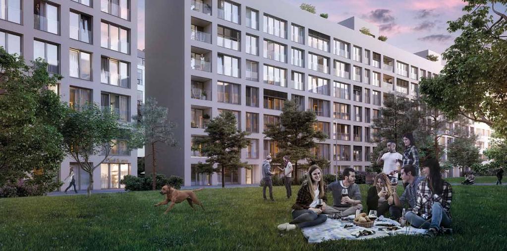 14 Ve čtyřech etapách bytového projektu Port Karolína postupně vyroste celkem 588 nových domovů.