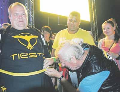 a občerstvením, pro děti zde bylo připraveno i několik atrakcí.