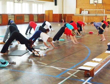 vala naše těla k sportovním výkonům. Radost všichni projevili z účasti lektorky Laďky Skalové z Českých Budějovic její hodiny jsou vždy zážitkem a nabité mnoha novými nápady ke cvičení.