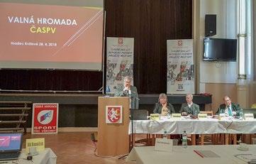 Valná hromada ČASPV 28. 4. 2018 v Hradci Králové Text: Mgr. Zdeňka Horčičková, členka VV ČASPV, foto: Mgr.