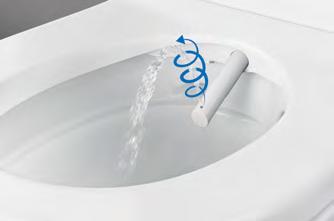 Pro provedení Classic vám aplikace umožňuje použití těchto dalších sprchovacích funkcí.