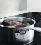 pamatuje své nastavení: pokud se něco rozleje nebo uteče z hrnce, deska se automaticky vypne a zároveň si uloží poslední nastavení.