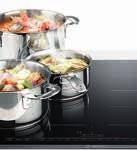 60 cm Design Komfort profil 4 varné zóny, 1 flexindukční ovládání DirectSelect Premium senzor PerfectFry timer Doba vaření QuickStart PowerBoost blokace panelu při čištění ukazatel spotřeby energie