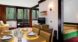 Skirama Dolomiti 6 ne RESIDENCEHOTEL AMBIEZ C 97 7 ne CHALETY CAMPING FAÉ C 97 50 m upřesnění: jedná se o 2 budovy vzájemně propojené chodbou; v hlavní budově se nachází převážná většina níže