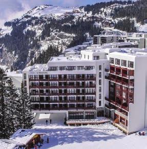 Flaine Residence Le Panoramic 1 00 km 265 km 67 32 km vleků a lanovek běžeckých tratí Flaine je středisko nacházející se v severních Alpách nedaleko nejvyšší hory Evropy Mont Blanc.