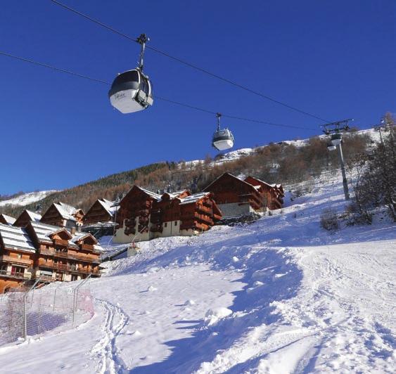 Francie USA Rakousko Itálie Popis oblasti www.cekare.cz Kabinová lanovka z Valloire Valmeinier Valloire je oblast, která se nachází v údolí Maurienne mezi jižními a severními Alpami.