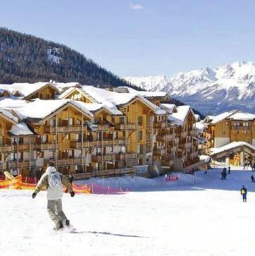 Les Orres Residence Le Parc des Airelles 1 180 km 100 km 19 0 km vleků a lanovek běžeckých tratí Les Orres je sice nepříliš známé menší středisko, ale s kvalitním vybavením všech větších středisek.