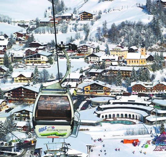 Francie USA Rakousko Itálie Popis oblasti www.cekare.cz Kabinová lanovka v Bad Kleinkirchheimu Bad Kleinkirchheim je druhé největší lyžařské středisko spolkové země Korutany.