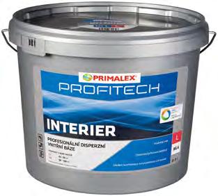 PR PR C xkluzivní báze Primalex PR C INTERIER dosahuje, dí ky vysoce kvalitní m surovinám, vynikající kryvosti, hlubokého matu a garantuje nejvyšší barevnou přesnost tónovaných odstínů, a to v celé