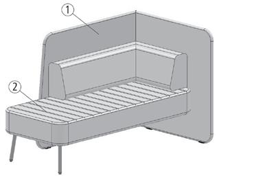 zone twin seat zástěna výška 00