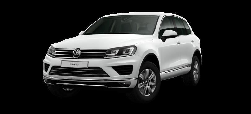 Nový Touareg V6 3,0 TDI SCR Model Nový Touareg V6 3,0 TDI SCR Celková cena 1 446 400,- Motor 2967 cm3 Pohon všech kol Tiptronic 8st. autom Výkon: 193 kw / 262 koní Spotřeba paliva: 6.