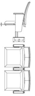 Pol. 20 - vzorek Čalouněné křeslo - hala Čalouněná křesla - hala jsou typizovaným výrobkem.
