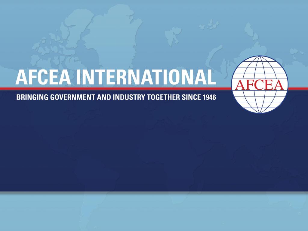 Petr Jirásek Regional Vice President Central Eastern Europe & Baltic Region Member, AFCEA International