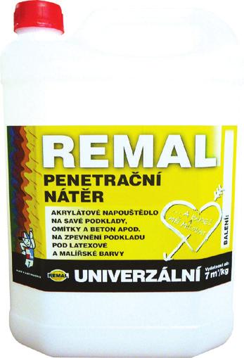 36 Kč sleva až 31 % Remal stěrka K