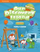 Our Discovery Island A1 EN-CZ MŠMT ŠVP Our Discovery Island je přelomovou učebnicí, která kombinuje tradiční výuku anglického jazyka s využitím moderních online technologií.