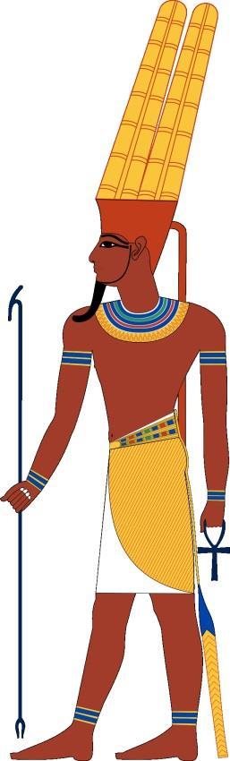 AMON Jedno z hlavních egyptských božstev součást hermopolského Osmera Jméno: Skrytý, Nespatřitelný nebo Neviditelný Doložen: OK, s manželkou Amaunet Stává se jedním z tzv.