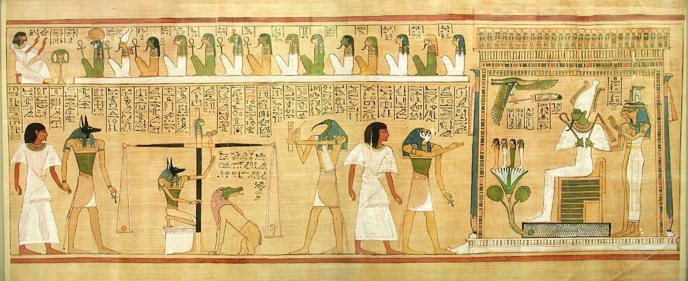 NÁBOŽENSKÁ LITERATURA Jedním z žánrů staroegyptské literatury: didaktická literatury (naučení), narativní texty (povídky, pohádky), administrativní a