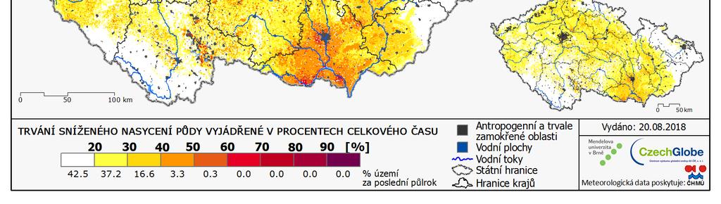 nebo extrémní. Rozloha sucha je v tomto roce zatím nejvyšší.