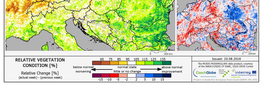 V těchto zemích pozorujeme i na našich mapách opravdu výrazné deficity i zásadně horší
