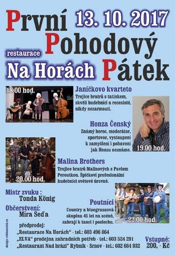 KULTURA A SPOLELČNOST / ŘÍJEN 2017 20 LET ČESKOTŘEBOVSKÉ ROČENKY Nabídka a výzva ke spolupráci příspěvky, náměty Ročenka Českotřebovsko je v chystaném vydání pro rok 2018 jubilejní dvacátá.
