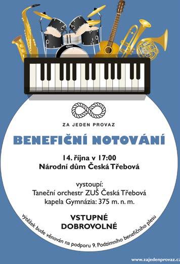 KALENDÁŘ AKCÍ MĚSTA ČESKÁ TŘEBOVÁ A OKOLÍ / ŘÍJEN 2017 12 10/10 úterý MALÝ MUZEJNÍK 16:00 a 17:00 / Městské muzeum Seminář pro nejmenší návštěvníky muzea je určen dětem od 5 do 12 let.