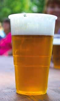 Krásně načepované pivo.