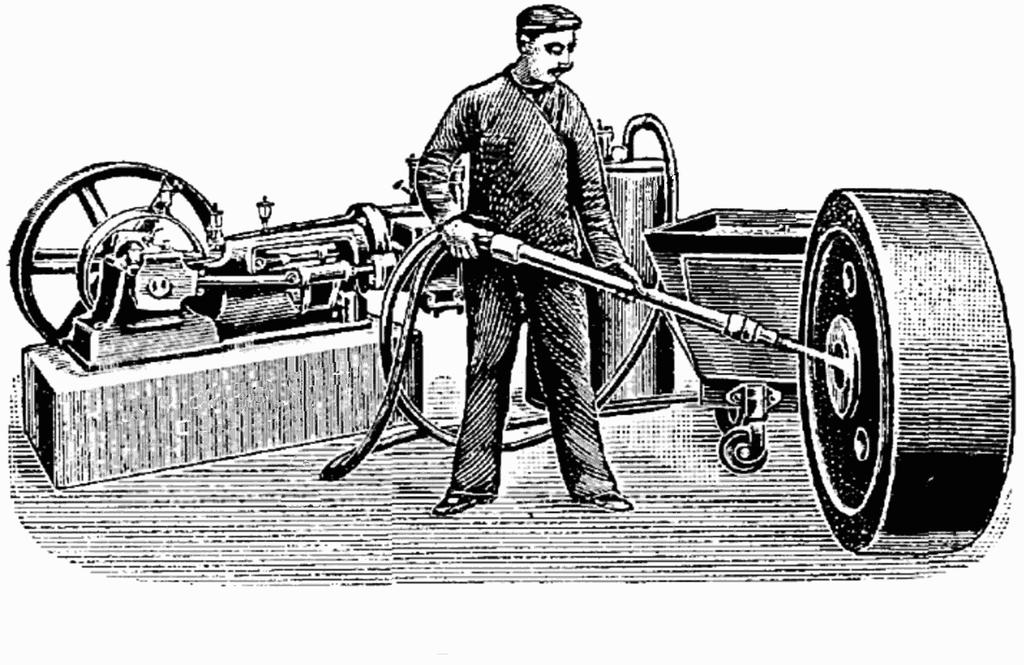 2. TECHNOLOGIE TRYSKÁNÍ 2.1 Historie technologie tryskání Již na konci 19.