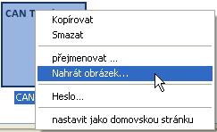Hlášení V případě, že se objeví určité nastavitelné události, je možné pomocí této funkce vytvořit stranu Pop-Up.