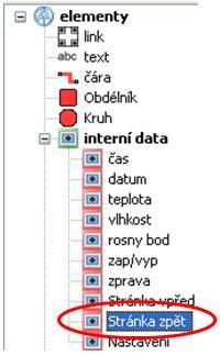 136 Pomocí něj můžete stranu potvrdit. Zobrazení skočí spět na naposledy zobrazenou stranu (použití odkazu Stránka zpět z interních dat).
