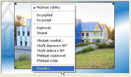53 Pokud kliknete pravým tlačítkem myši na objekt nebo označíte objekt