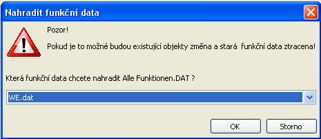 79 Výměna funkčních dat Kliknutím na tento symbol mohou být funkční data přístrojů v CAN-Bus vyměněny ve vyhledávacím stromu pokud je vytvářen projekt v TA-Designeru s minimální verzí