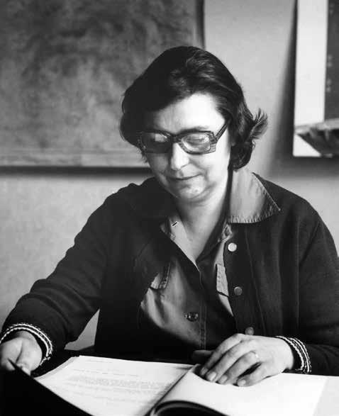 Obr 1.15 Dr. Dagmar Vítková byla první vedoucí Observatoře Libuš. jmenována vedoucí observatoře v roce 1969 a v této funkci působila až do roku 1987.