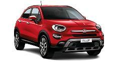 FIAT 500X 1,6 MTJ City Cross výbava Autom. klimatizace El.ovládaná přední a zadní okna Radio 7 display+usb+bluetooth Multifunkční volant Přední mlhovky Tempomat El.