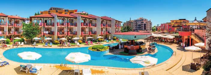 Bulharsko > Jižní pobřeží SUNRISE CLUB HOTEL FFF (all inclusive), Brna, Ostravy Jižní pobřeží / Slunečné pobřeží str.160 rezervace na www.firo.